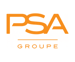 logo PSA Groupe cliente Quasar Group